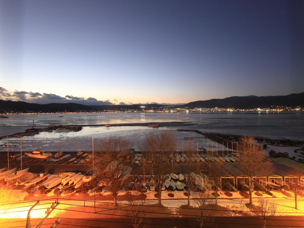 Suwa Lakeside Hotel Exterior photo